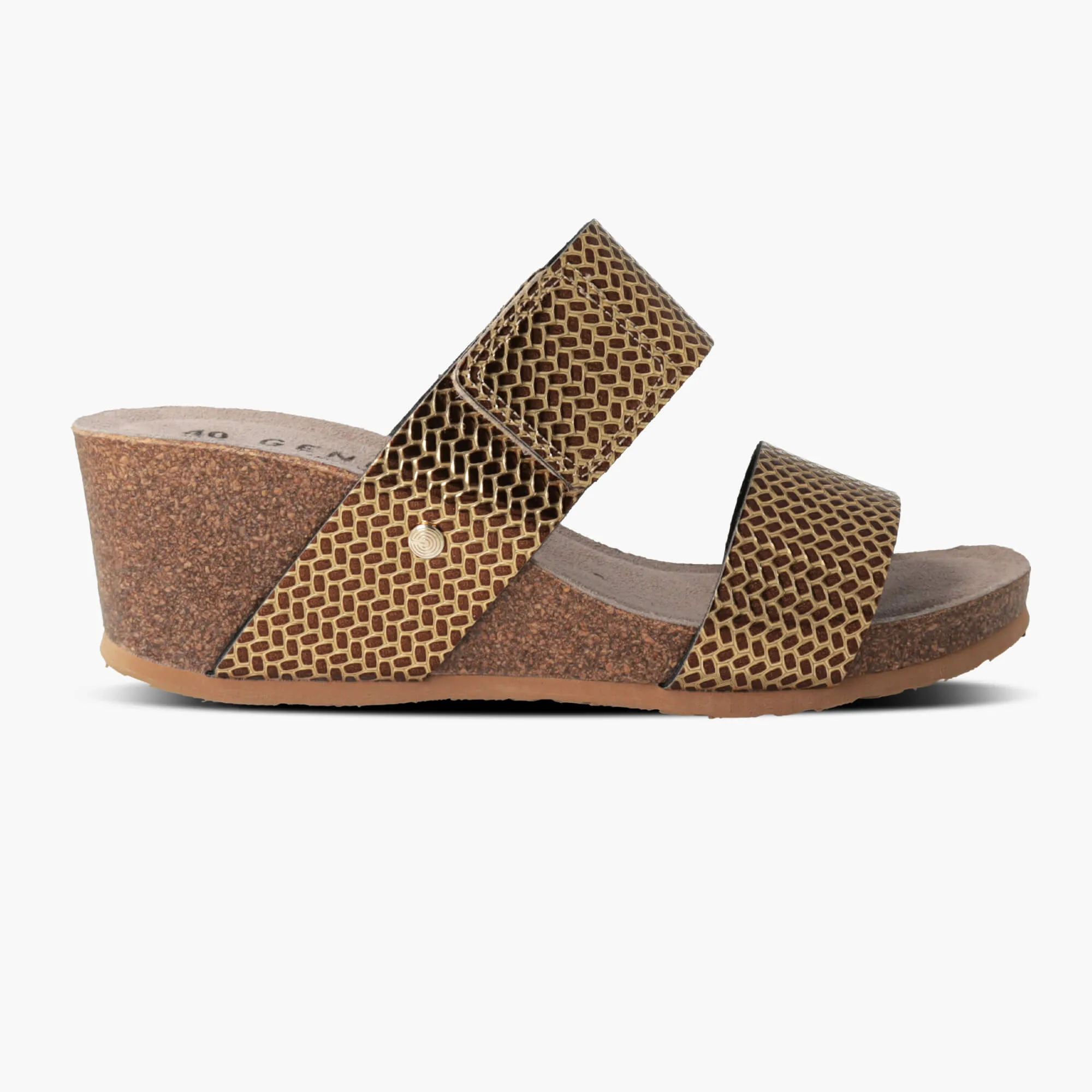 Aline Gold Sandals