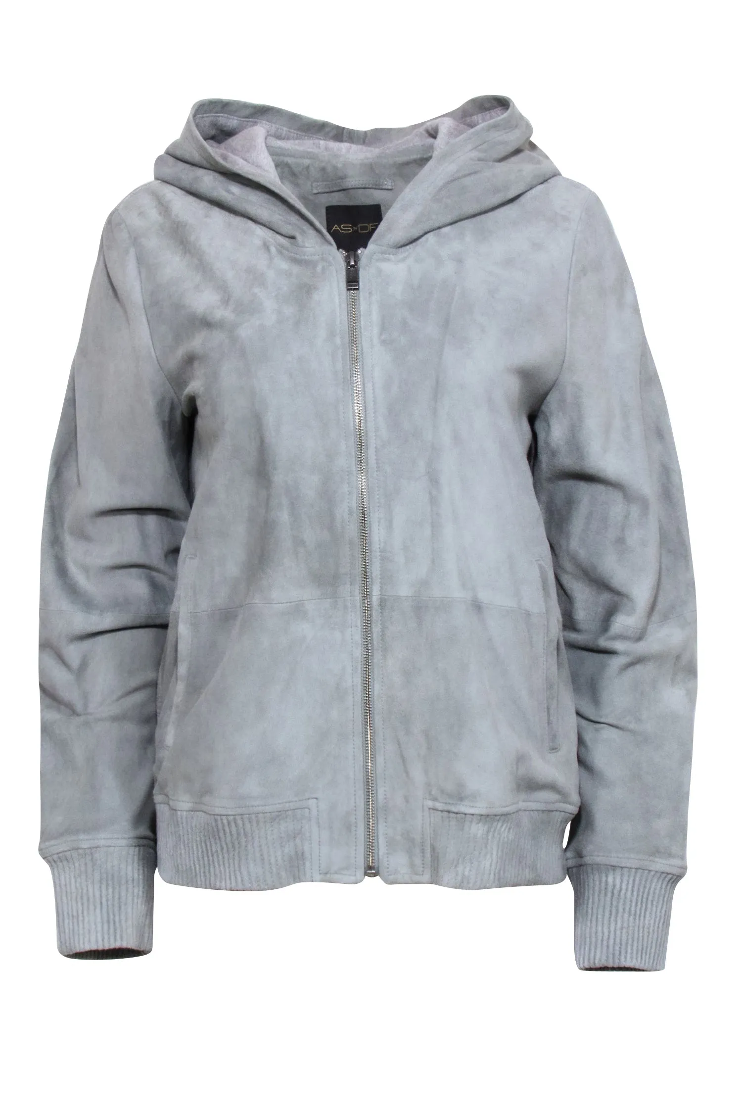 AS by DF - Grey Suede Sweatshirt Sz L