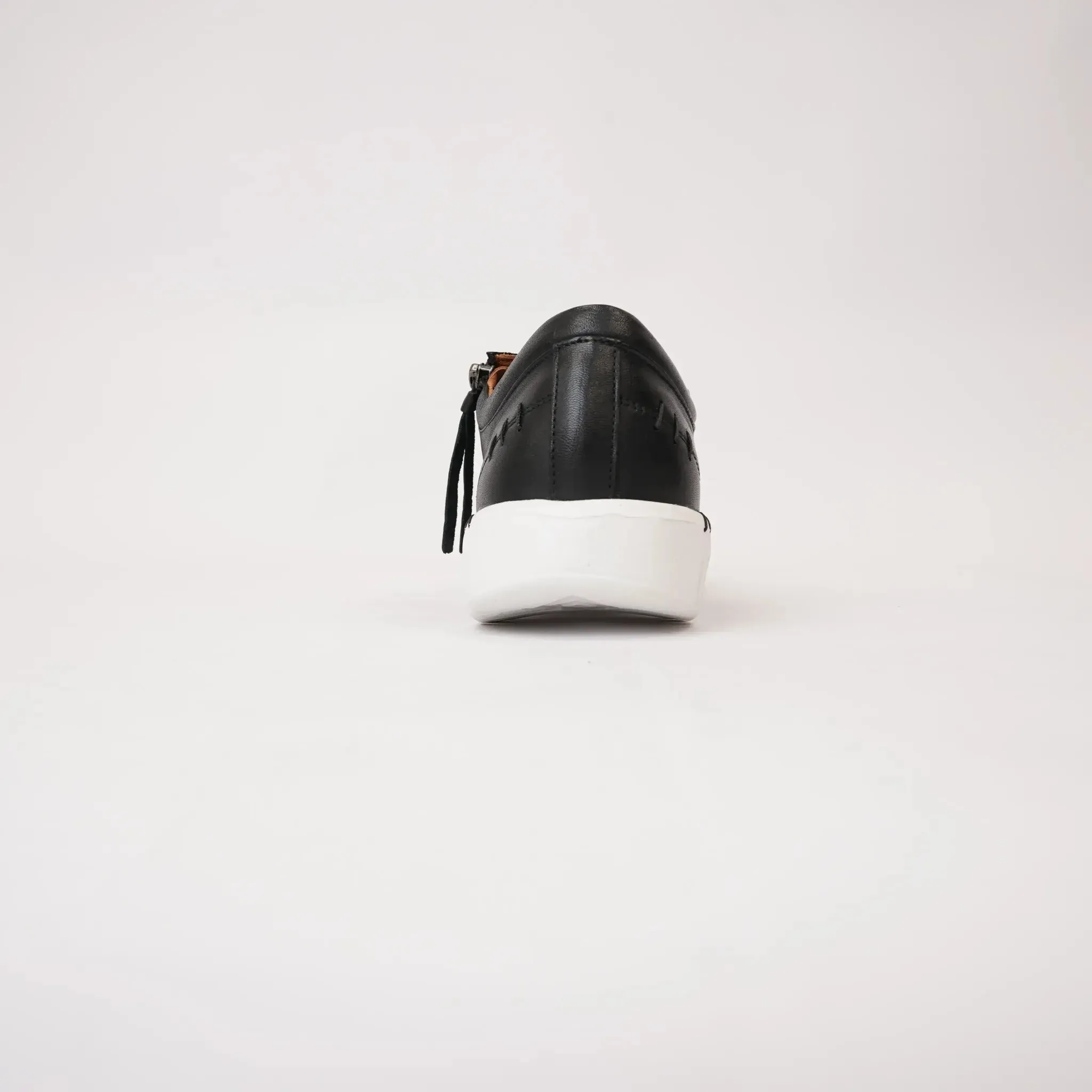Bibi Black Leather Sneakers