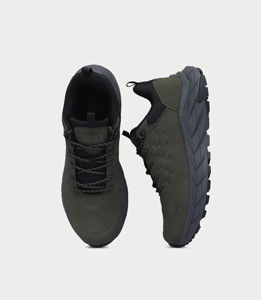 BM6243-KHAKI/BLCK-Men Sneakers