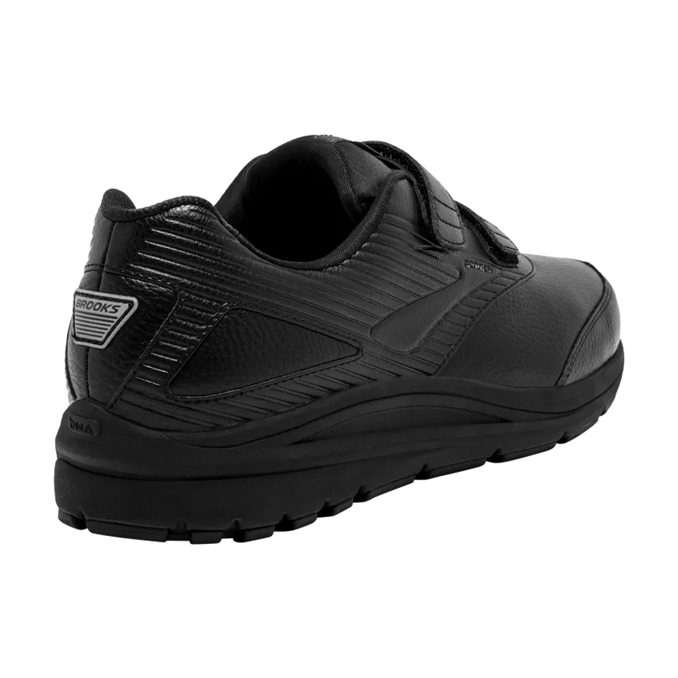 Brooks Women's Addiction Walker V-Strap 2 D Width Black/Black