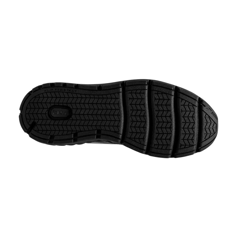 Brooks Women's Addiction Walker V-Strap 2 D Width Black/Black