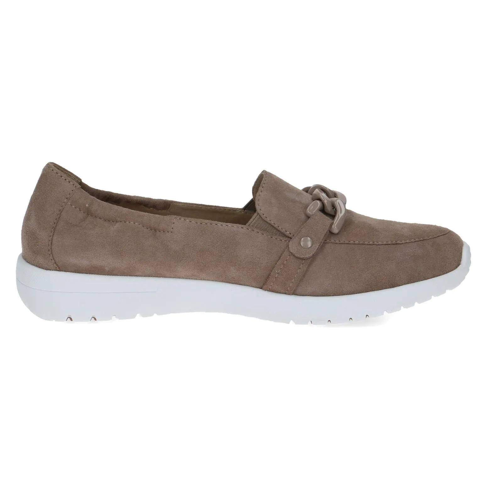 Caprice Ladies Chain Trim Flexible Loafer
