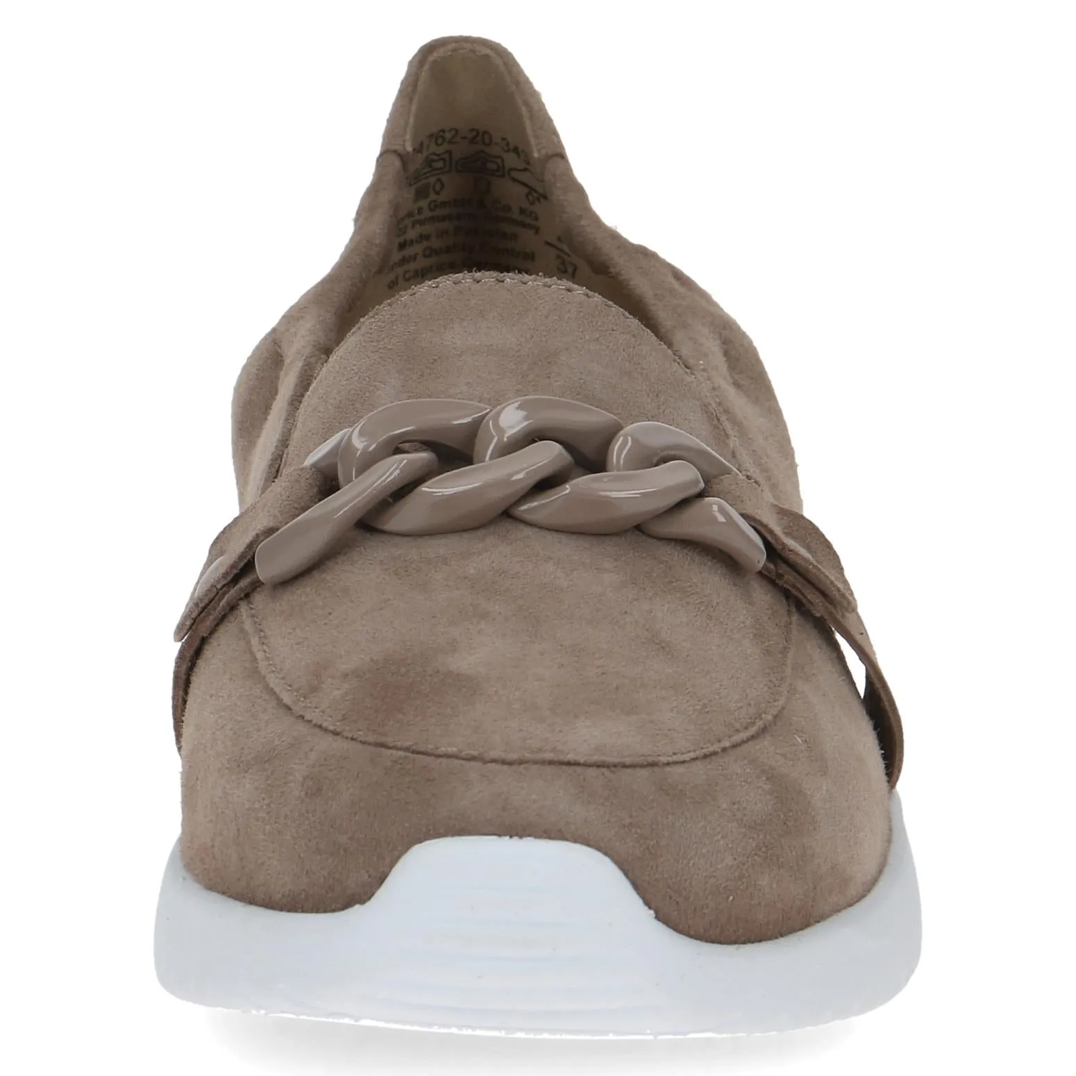 Caprice Ladies Chain Trim Flexible Loafer