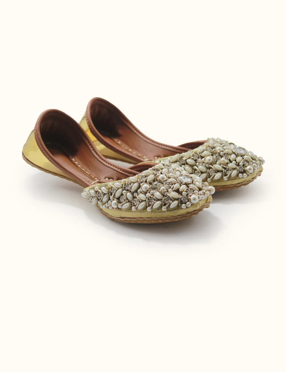 Fawn Gold | Fancy Khussa for women