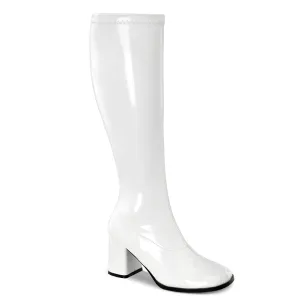 GOGO-300WC Funtasma White Fancy Dress Plus Sizes & Wide Width/Shaft (Fantasy Footwear)