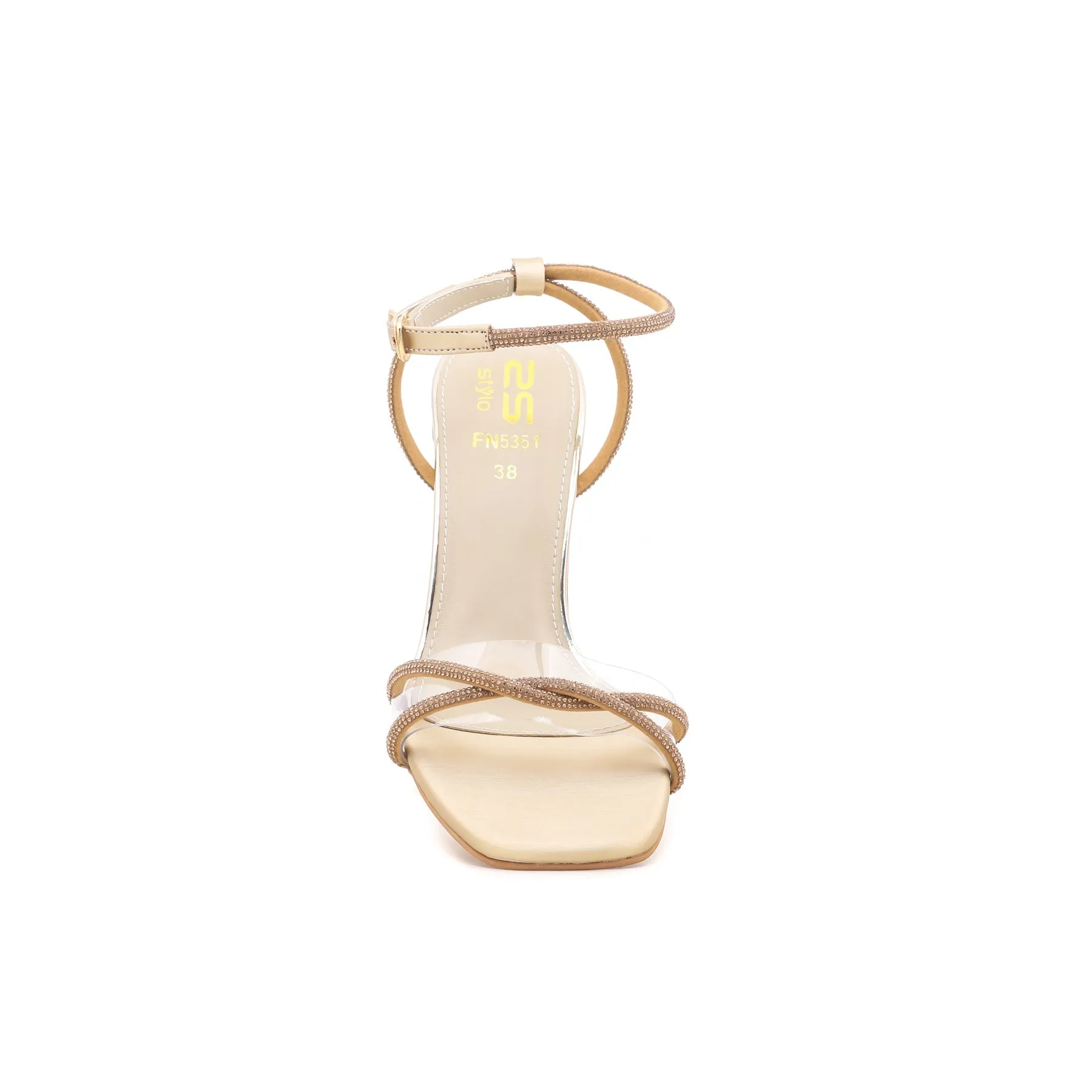 Golden Fancy Sandal FN5351