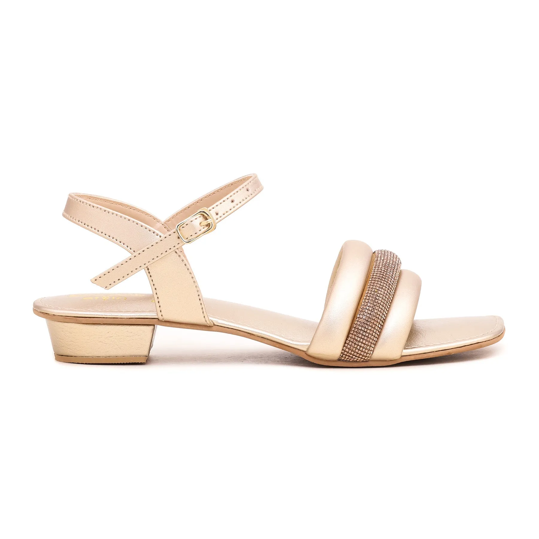 Golden Fancy Sandal FN5711