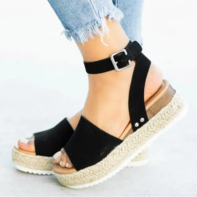 HAJINK Platform Sandals