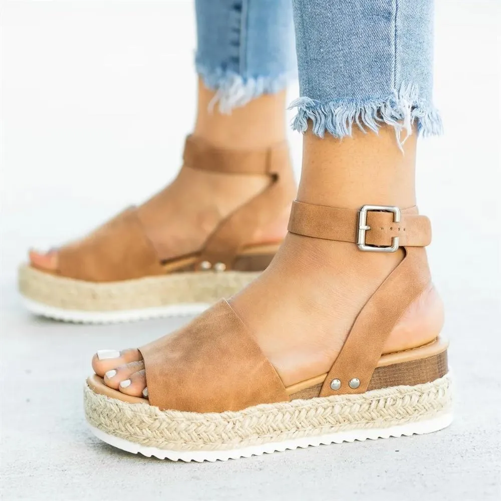 HAJINK Platform Sandals