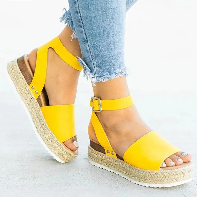 HAJINK Platform Sandals