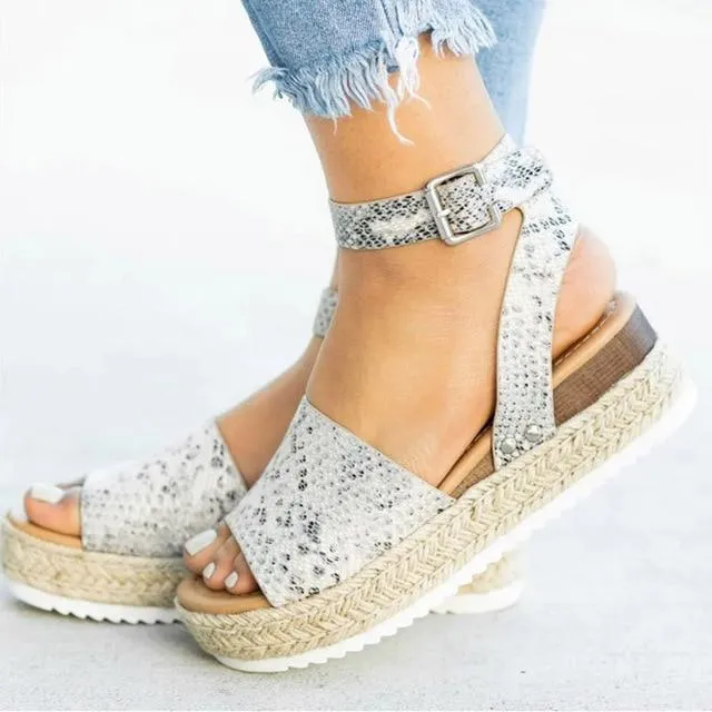 HAJINK Platform Sandals