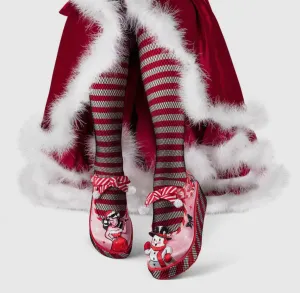 Hot Chocolate Chocolaticas® Betty Claus Mary Jane Platform Shoes