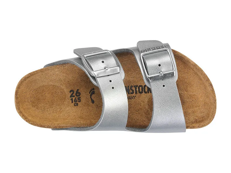 Kids Arizona Silver Birko Flor (Narrow)