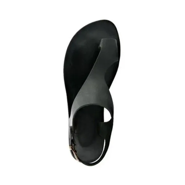 Kimemoda Casual Ankle Buckle Toe Ring Sandals