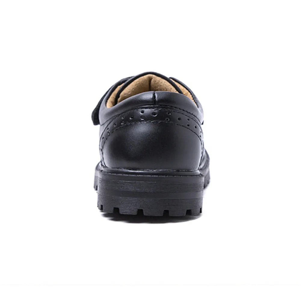 Maxu Boy's Brogue Oxford Shoes Leather Flats (Toddler/Little Kid/Big Kid)