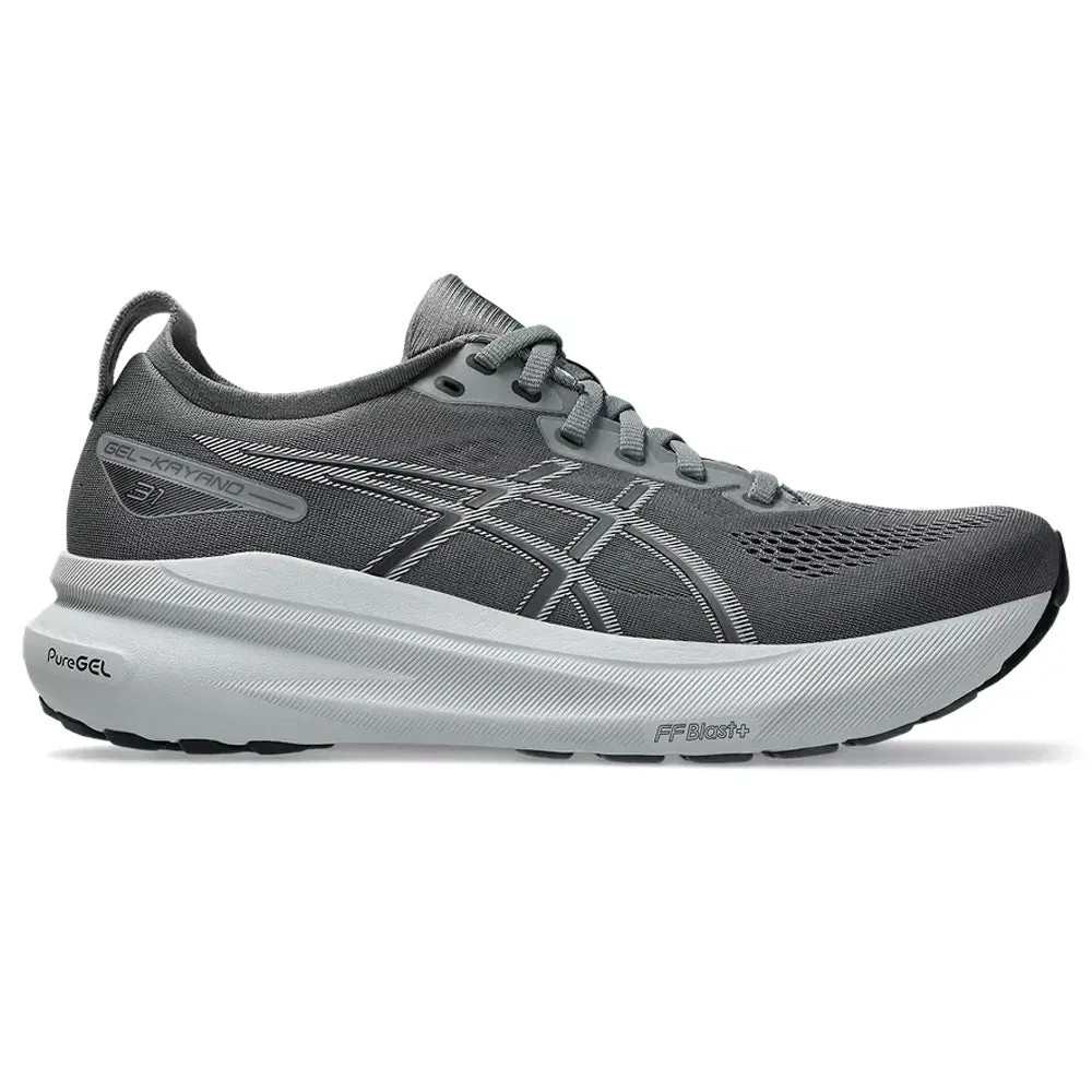 Men's Asics GEL-Kayano 31, Steel Grey/Piedmont Grey, 13 2E Wide