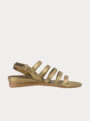 Michelle Morgan 814875 Gladiator Flat Back Strap Sandals