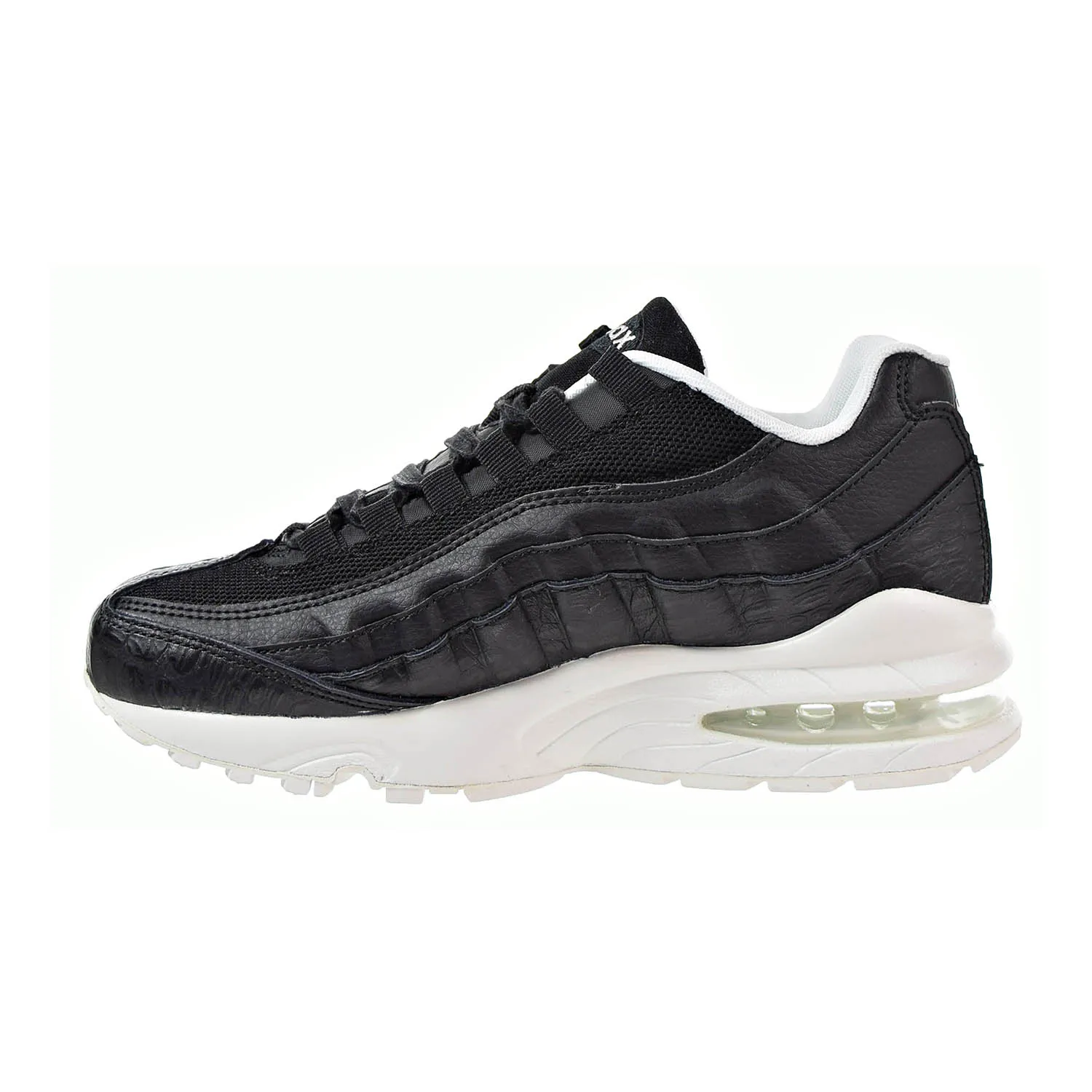 Nike Air Max 95 SE Big Kids' Shoes Black/Summit White