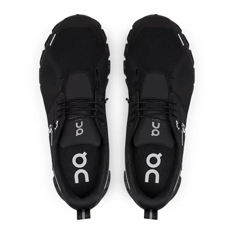 On Women's Cloud 5 Waterproof - All Black