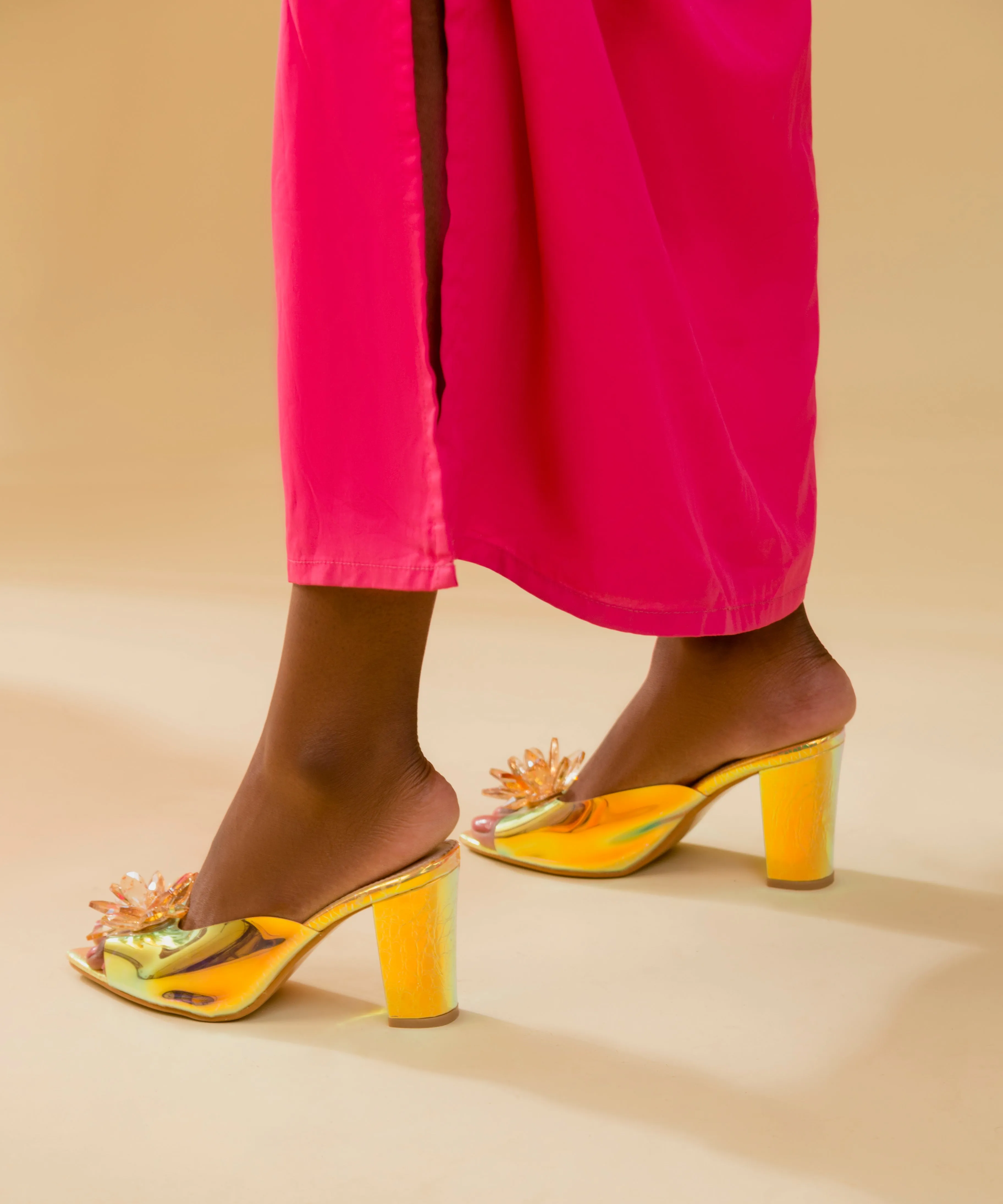 Paloma Holographic heels