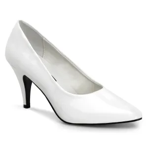PUMP-420 Fancy Dress Costume Funtasma Women's Shoes White Pat