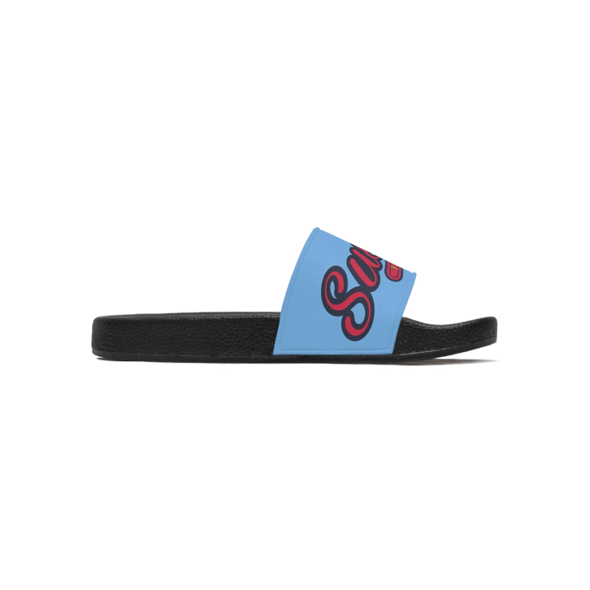 Raw Sushi "Sushi Brave" Slide Sandals powder blue