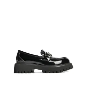 Retro Temperament Platform Loafers