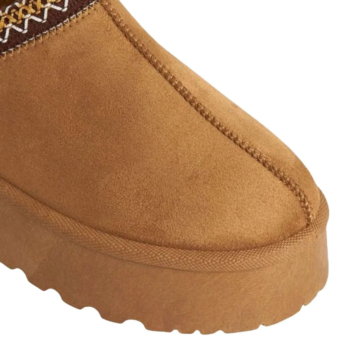 SAMBUCA FAUX FUR LINING KNIT SLIPPERS