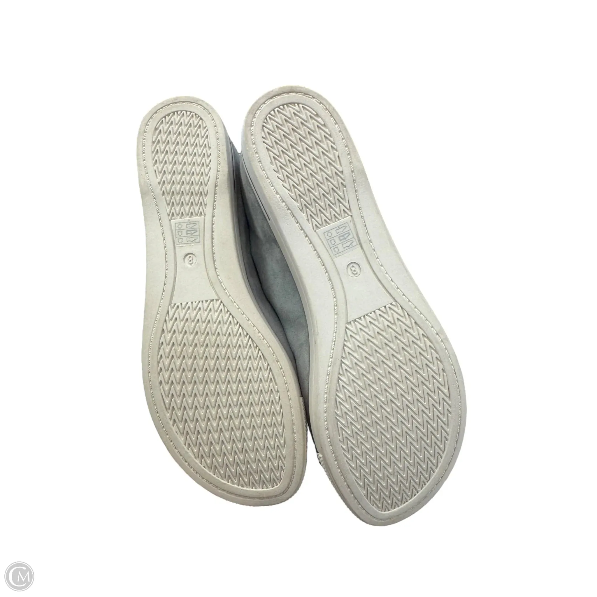 Sandals Flats By Eileen Fisher In Grey, Size: 8