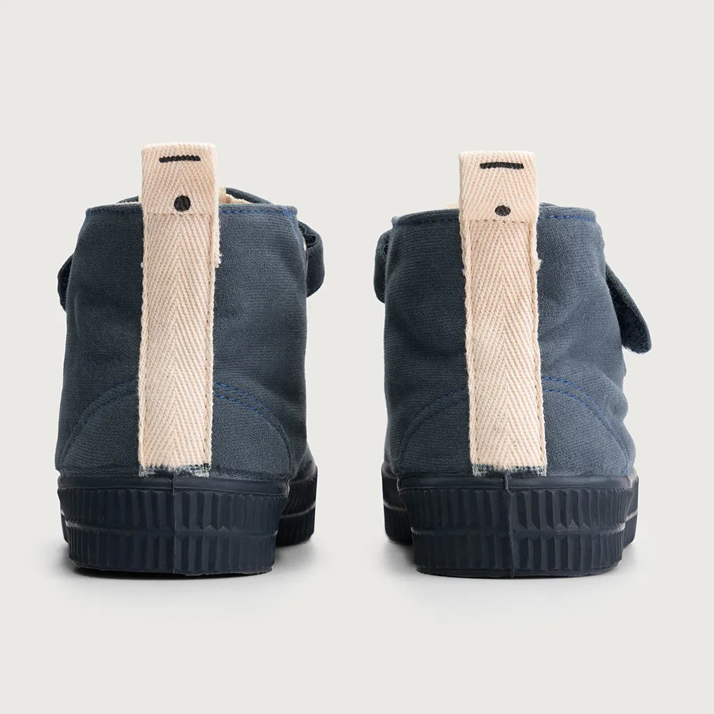 Shoes GL x Novesta Fleece High Top Blue Grey