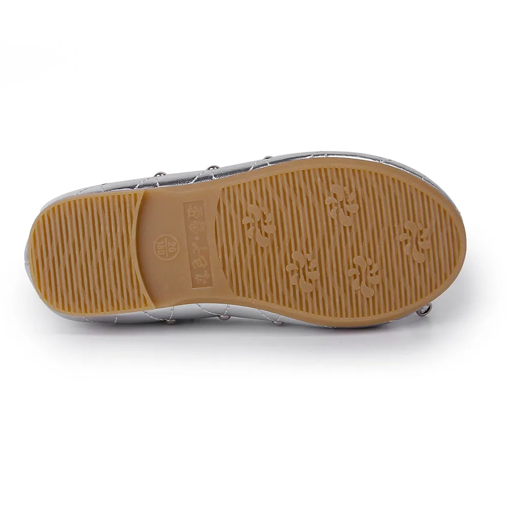 Slip-on Mary Jane Dress Ballerina Ballet Flat with Rivet for Girl