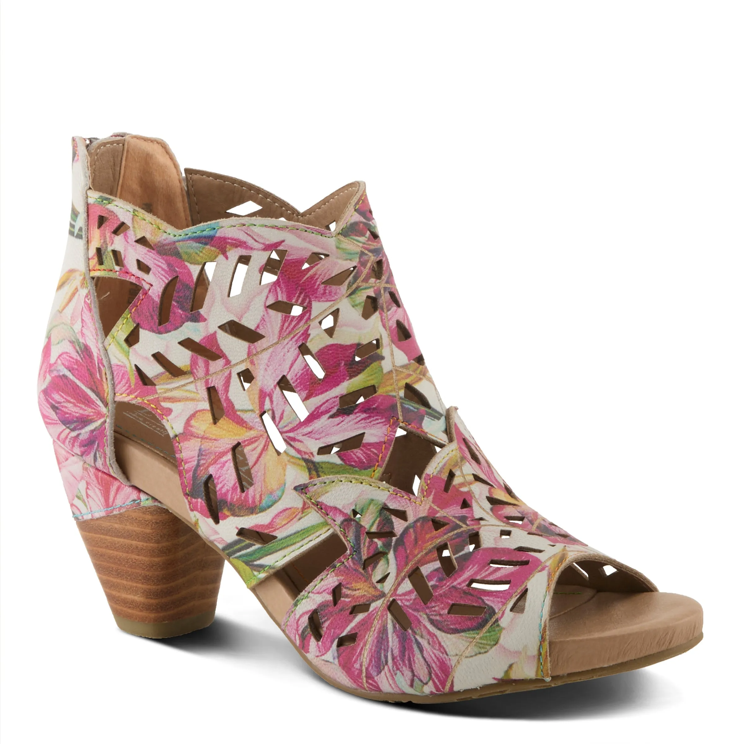 Spring Step Shoes L'Artiste Icon Fleur Sandals Women’s Leather 2.5" Heel
