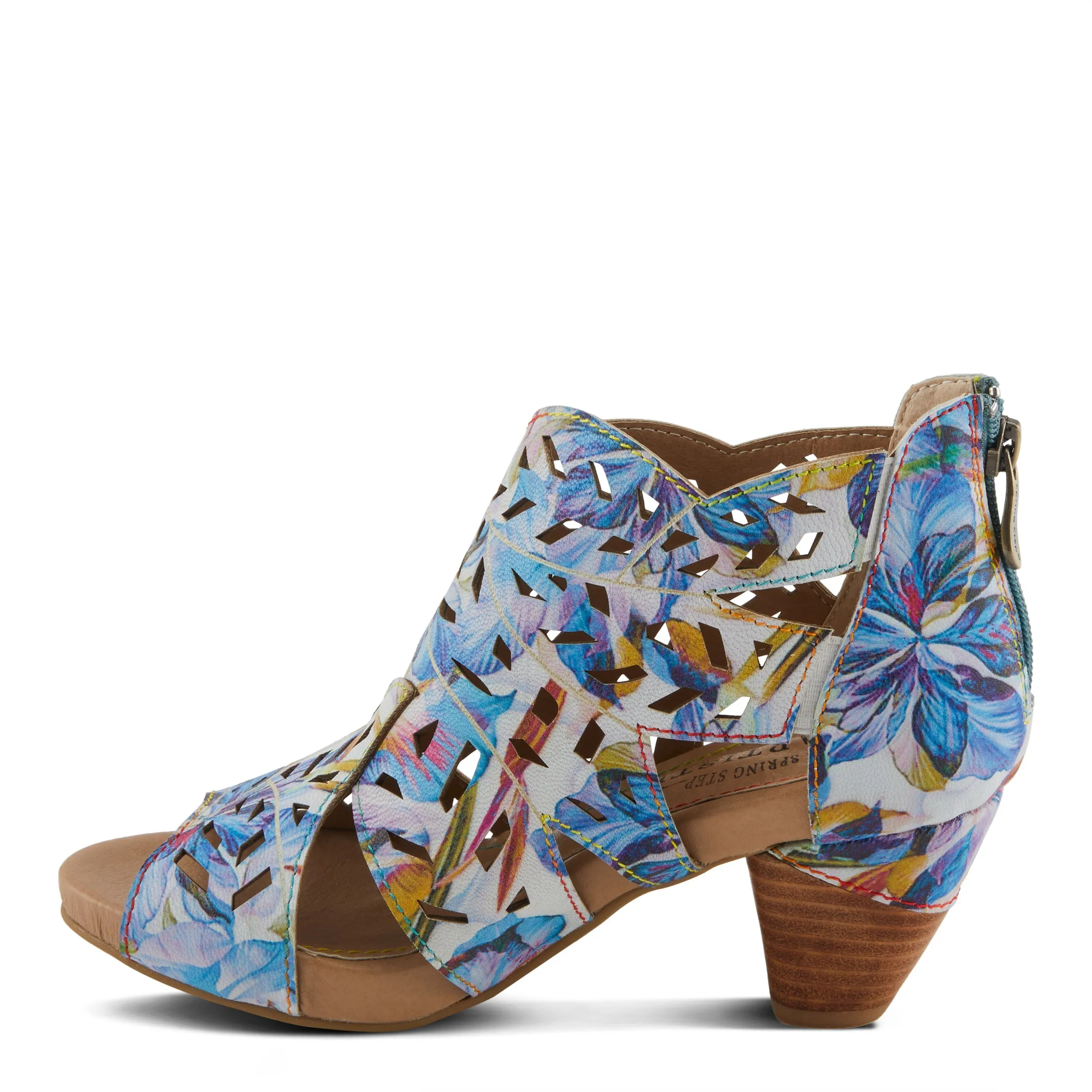 Spring Step Shoes L'Artiste Icon Fleur Sandals Women’s Leather 2.5" Heel