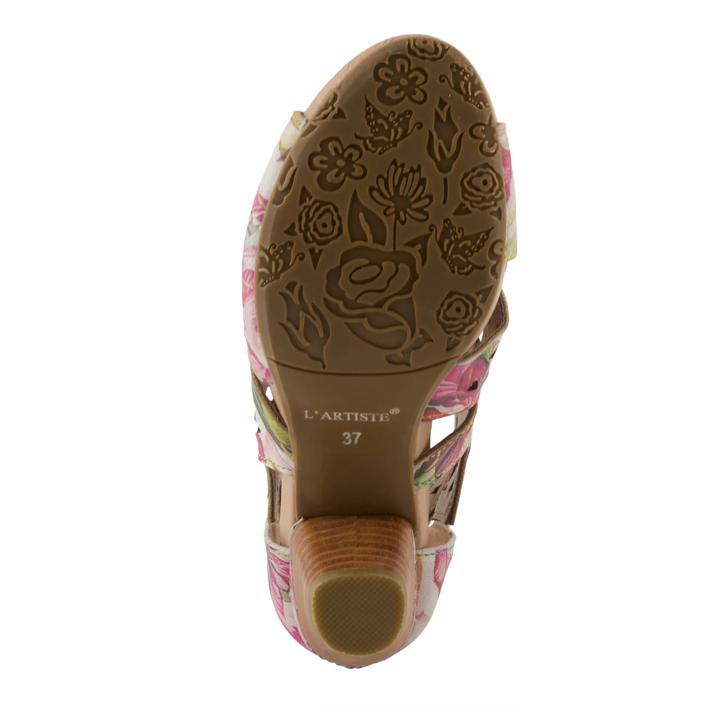 Spring Step Shoes L'Artiste Icon Fleur Sandals Women’s Leather 2.5" Heel