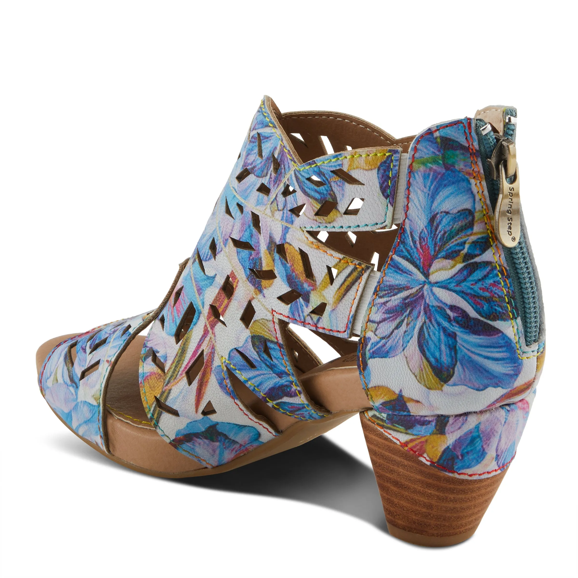 Spring Step Shoes L'Artiste Icon Fleur Sandals Women’s Leather 2.5" Heel