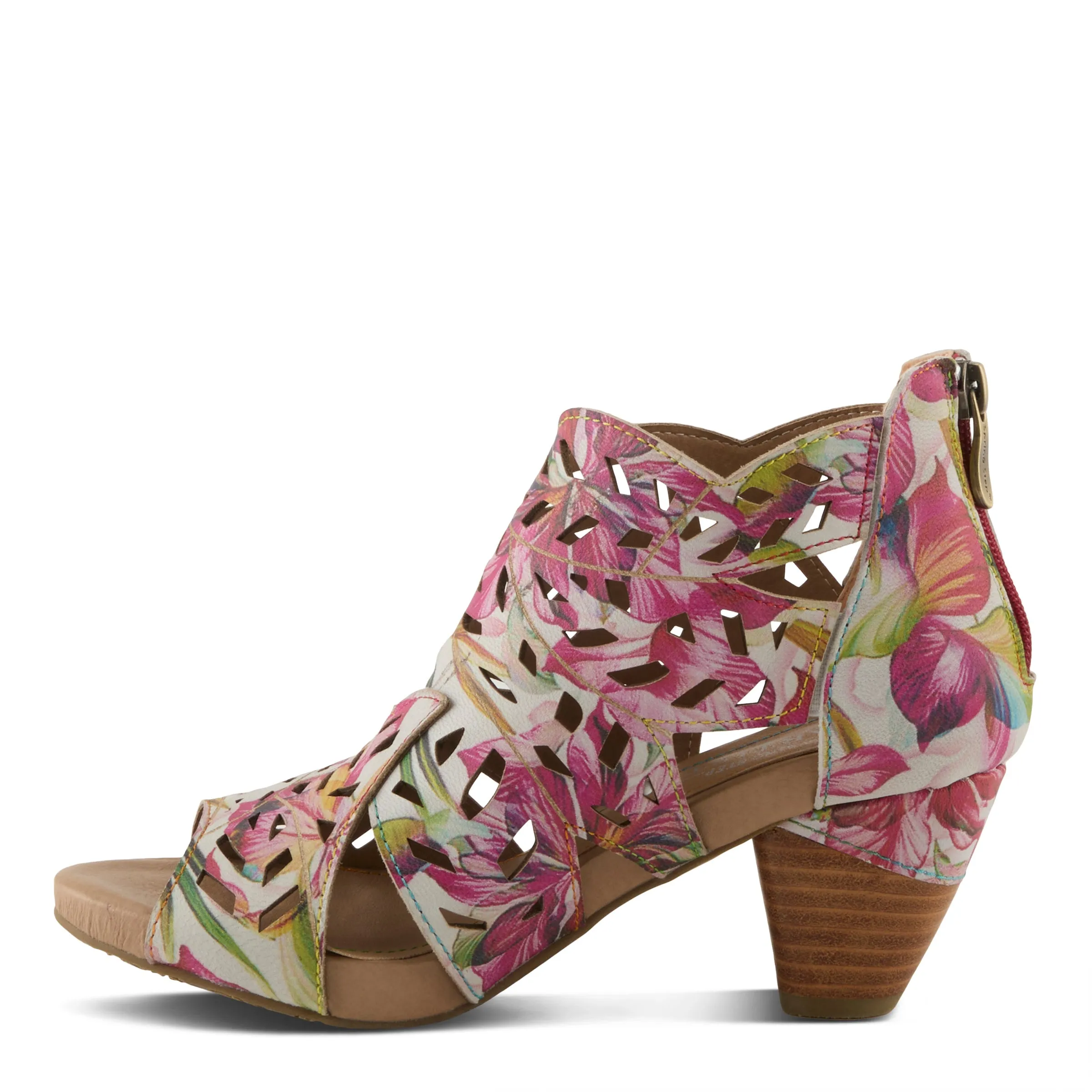 Spring Step Shoes L'Artiste Icon Fleur Sandals Women’s Leather 2.5" Heel
