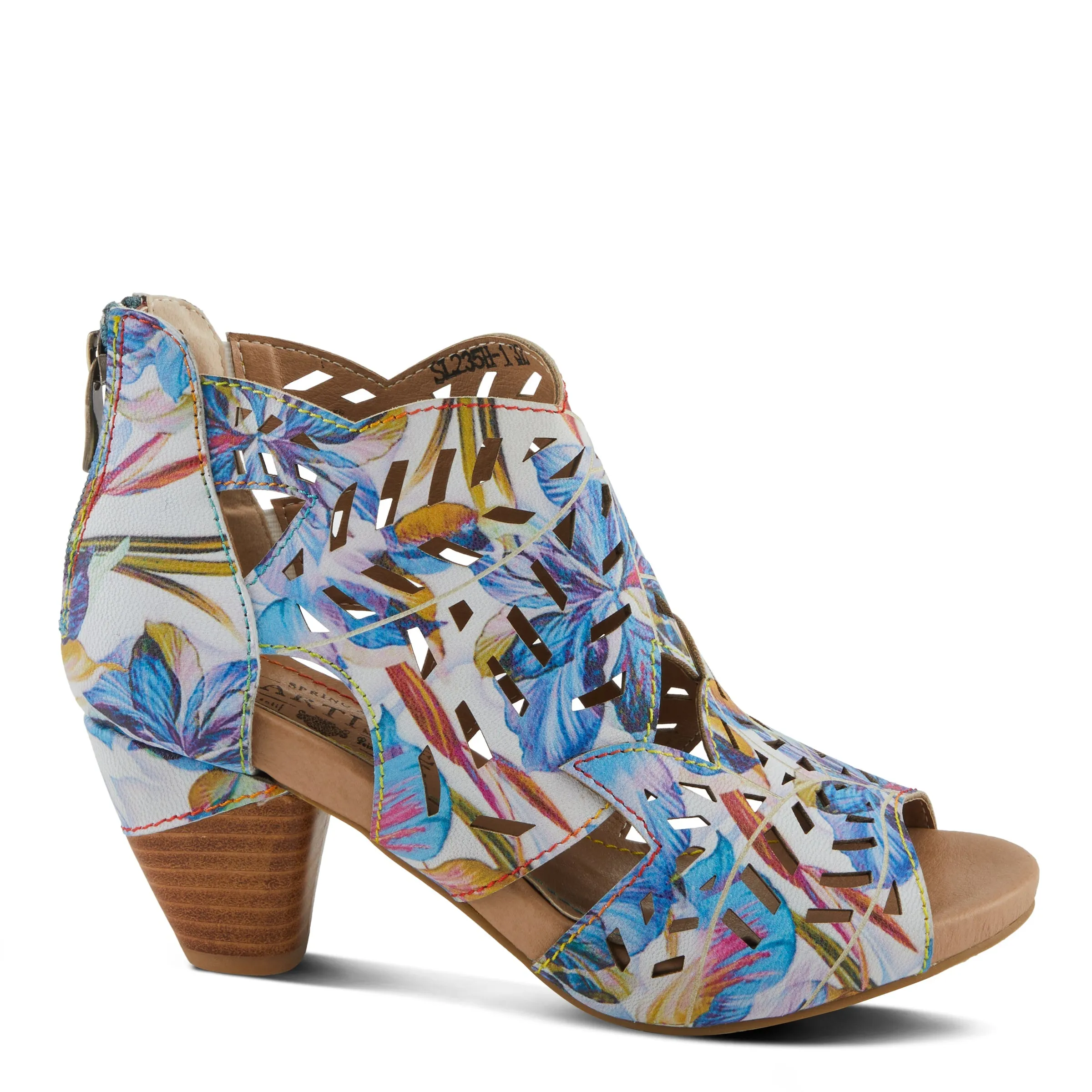 Spring Step Shoes L'Artiste Icon Fleur Sandals Women’s Leather 2.5" Heel