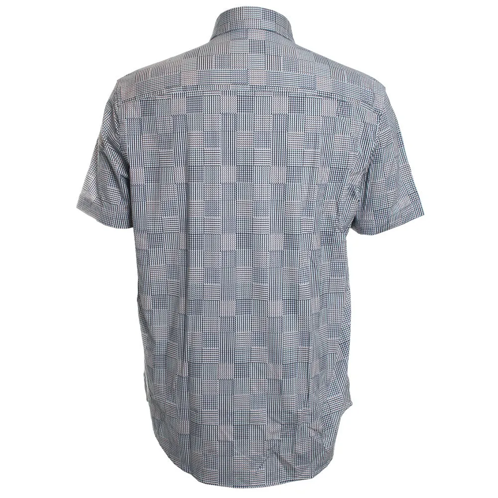 SS Graphite Geometric Shirt
