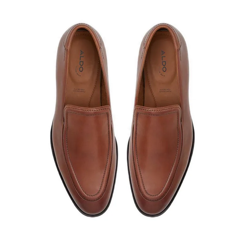 Suave Men Loafer Dress Shoe - Cognac