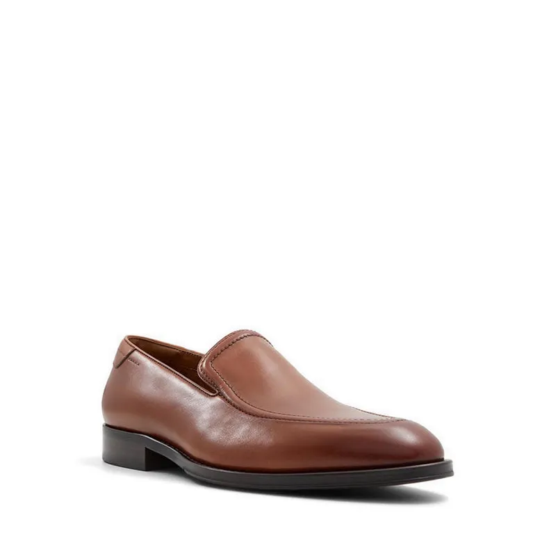 Suave Men Loafer Dress Shoe - Cognac