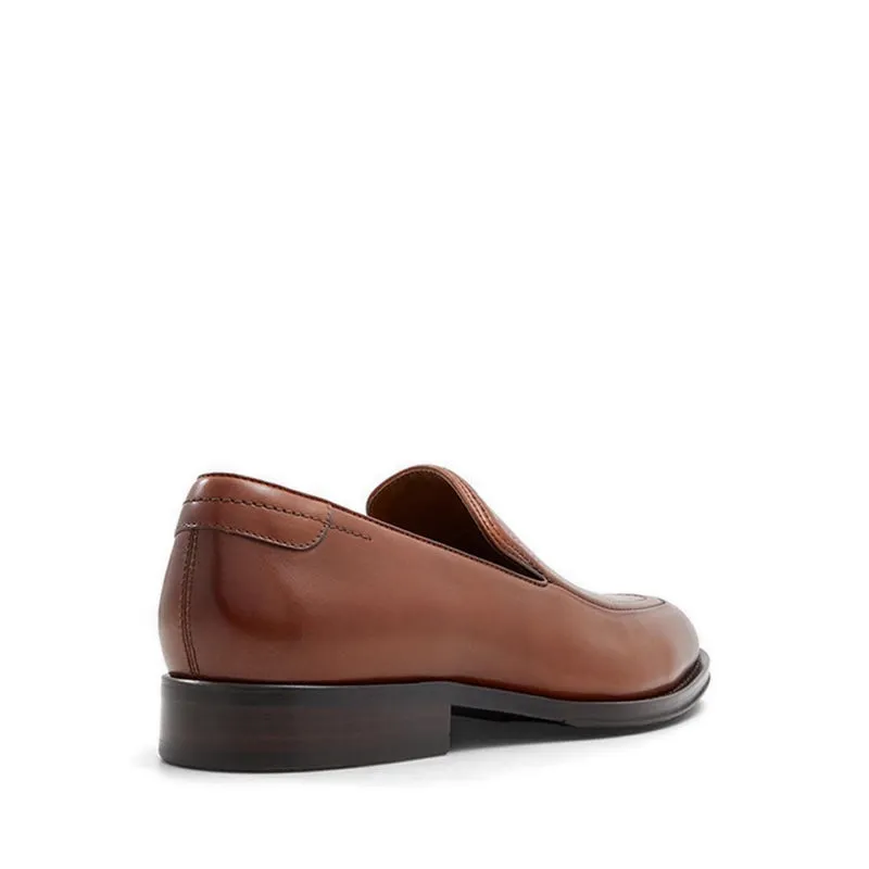 Suave Men Loafer Dress Shoe - Cognac