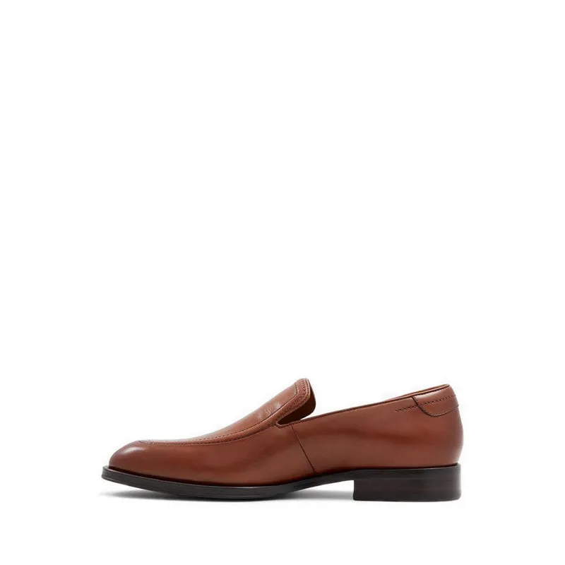 Suave Men Loafer Dress Shoe - Cognac