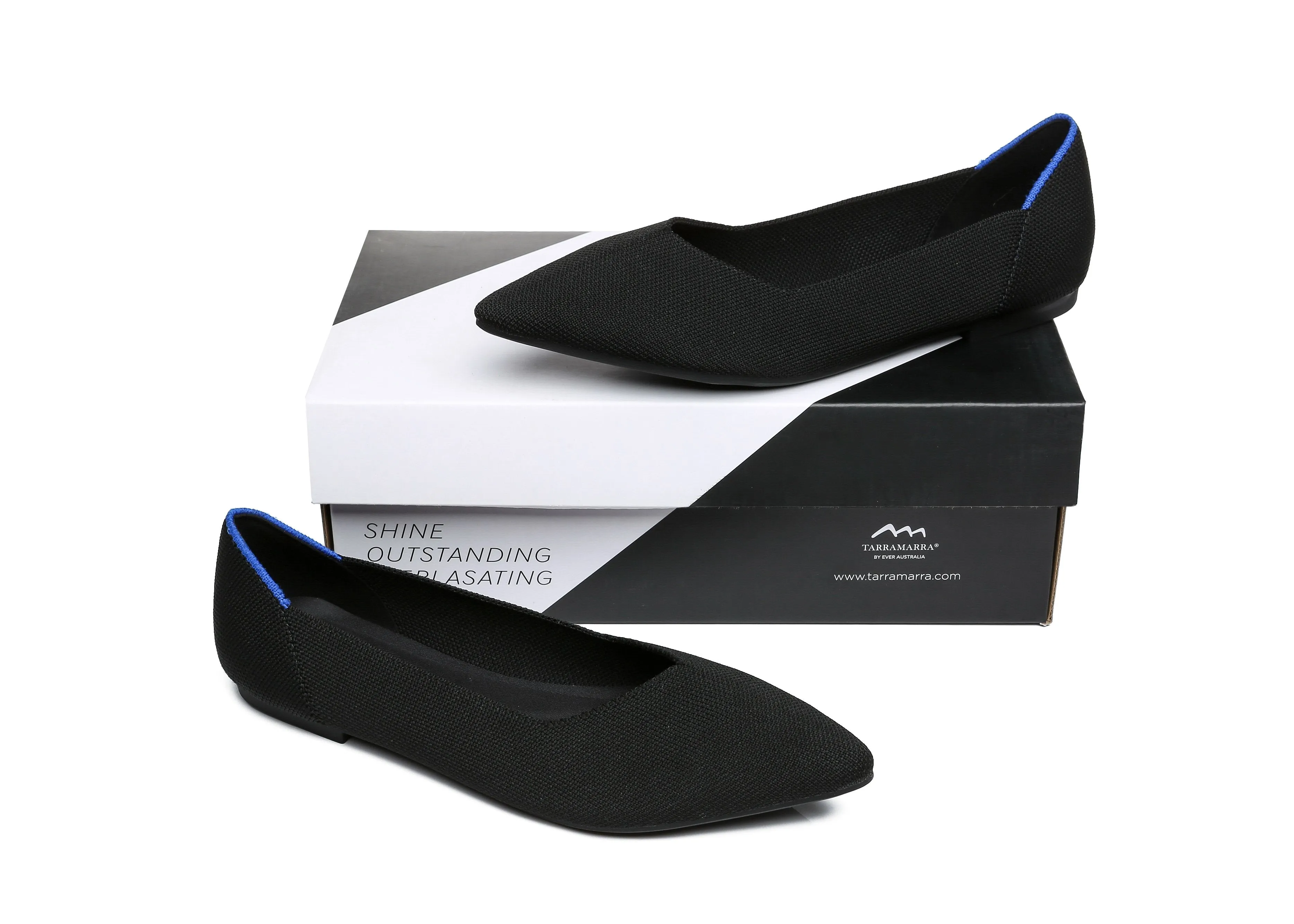 TARRAMARRA® Women Tania Point Flat Ballet Quiche shoes