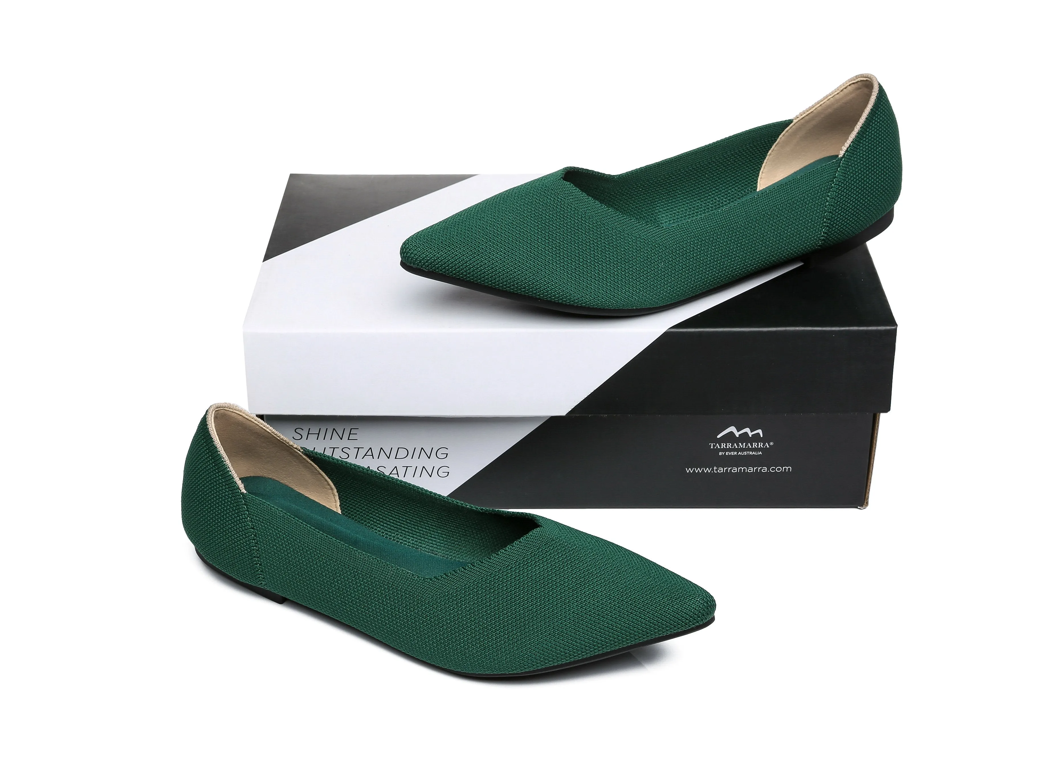 TARRAMARRA® Women Tania Point Flat Ballet Quiche shoes
