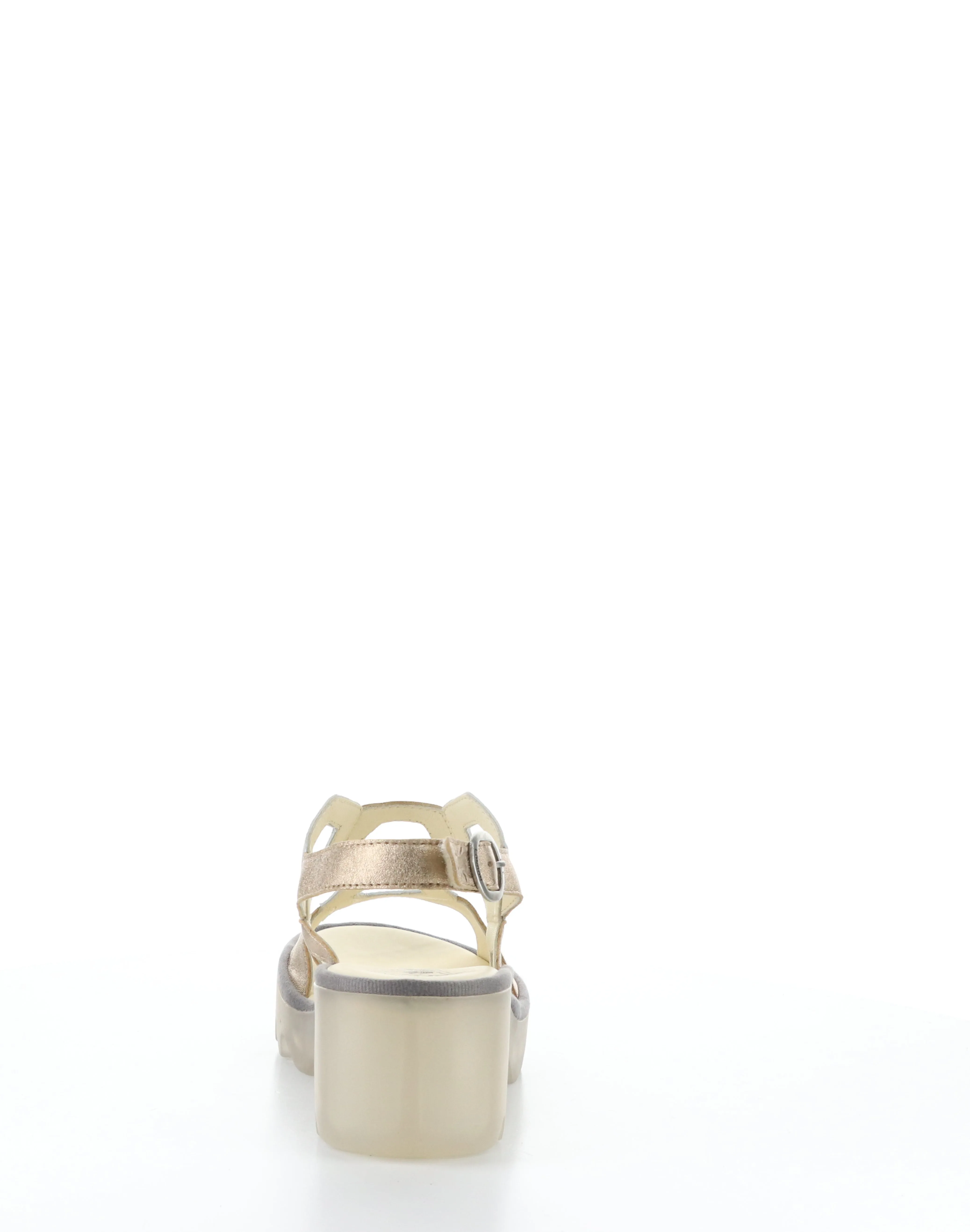 TEWA573FLY 007 SAHARA/SILVER Round Toe Sandals