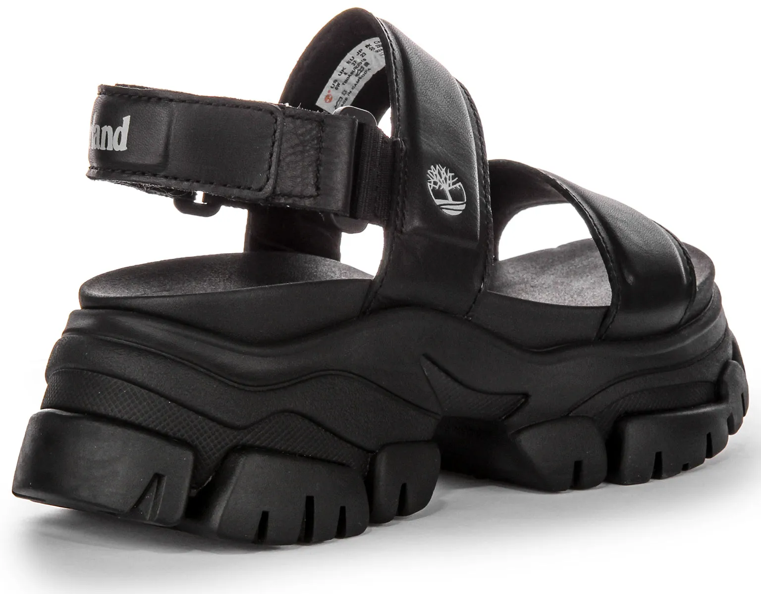 Timberland Adley Way A5Urz In Black Platform Sandals