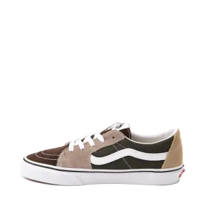 UA Sk8-Low Color Block Style 36 - Demitasse / Multi