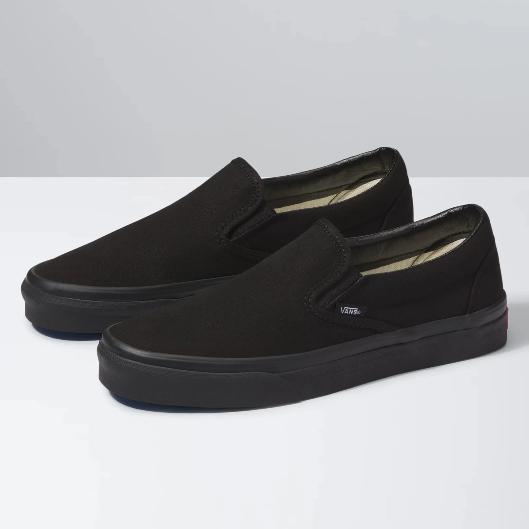 Unisex Vans Slip-On Shoes Black