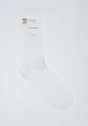 Yves Socks in White